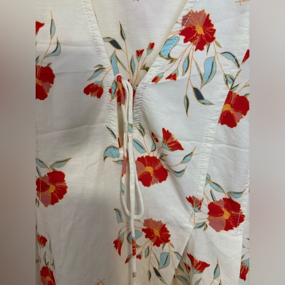 Free people - Sunmer Casual Short Sleeve Floral Print Women's Mini Dress in XL - Picture 3 of 7